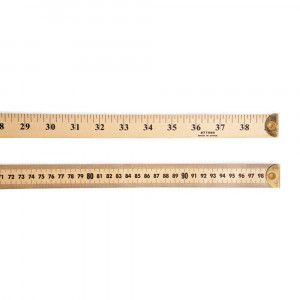 CHL77595 - Ruler  Meter Stick W/Metal End in Rulers
