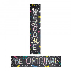 Chalk It Up! Welcome Banner, 39 x 8" - CTP10862 | Creative Teaching Press | Banners"