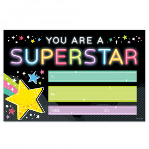 Star Bright Superstar Awards, Pack of 30 - CTP10946 | Creative Teaching Press | Awards