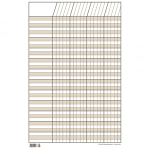 CTP5071 - Chart Incentive Small White 14 X 22 Vertical in Incentive Charts