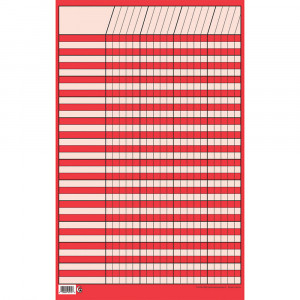 CTP5170 - Sm Red Vertical Incentive Chart in Incentive Charts