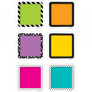 CTP6350 - 3In Colorful Cards Cutout Bold And Bright in Accents