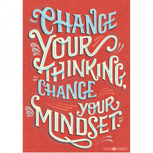 CTP7283 - Change Your Thinking Poster Inspire U in Inspirational
