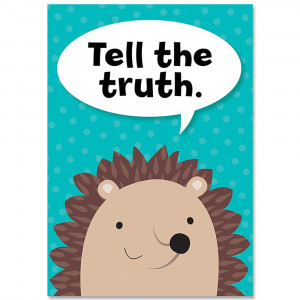 CTP8694 - Tell The Truth Woodland Friends Inspire U Poster in Inspirational