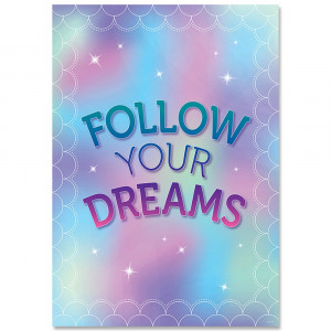 CTP8712 - Follow Your Dreams Mystical Magical Inspire U Poster in Inspirational