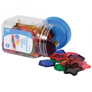 CTU13833 - Transparent Large Buttons Mini Jar in Hands-on Activities