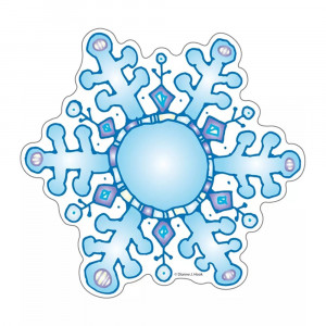 DJ-620009 - Snowflakes Cut-Outs in Holiday/seasonal