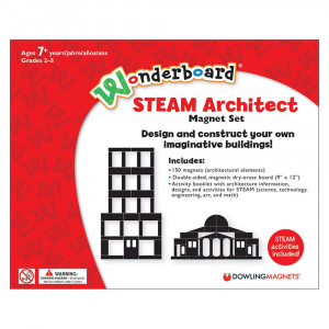 Wonderboard STEAM Architect Magnet Set - DO-736221 | Dowling Magnets | Magnetism