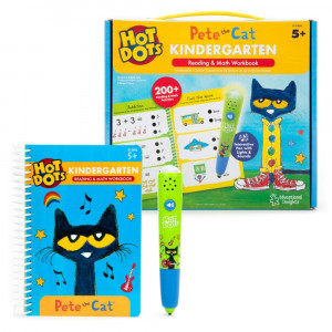 Hot Dots Pete the Cat Kindergarten Reading & Math - EI-2456 | Learning Resources | Hot Dots