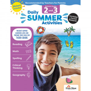 EMC1073 - Moving From 2Nd To 3Rd Grade Daily Summer Activities in Skill Builders