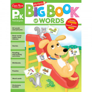My First Big Book of Words, Grade PreK - EMC3101 | Evan-Moor | Word Skills