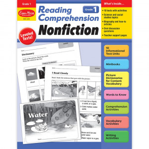 Reading Comprehension: Nonfiction, Grade 1 - EMC3261 | Evan-Moor | Comprehension