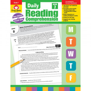EMC3617 - Daily Reading Comprehension Gr 7 in Comprehension