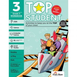 Top Student Activity Book, Grade 3 - EMC9323 | Evan-Moor | Activity Books