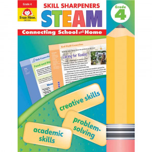 Skill Sharpeners STEAM, Grade 4 - EMC9334 | Evan-Moor | Cross-Curriculum Resources