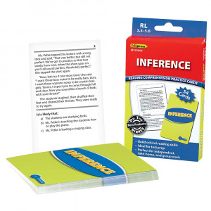 Reading Comprehension Practice Cards: Inference (Blue Level) - EP-63064 | Teacher Created Resources | Cards
