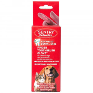 Sentry Petrodex Finger Toothbrush Glove for Cats & Dogs - 5 count - EPP-CN51065 | Sentry | 1961