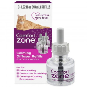 Comfort Zone Calming Diffuser Refills For Cats and Kittens - 3 count - EPP-FN00357 | Comfort Zone | 1935