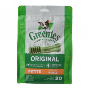 Greenies Petite Dental Dog Treats - 20 count - EPP-GR04124 | Greenies | 1996