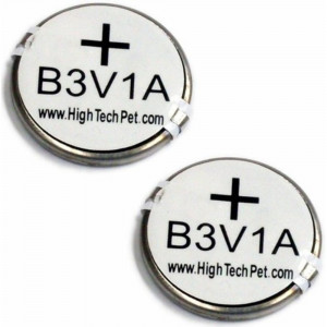 High Tech Pet Replacement B-3V1A Battery 2-Pack for HTP Collars - 2 count - EPP-HT10550 | High Tech Pet | 1951