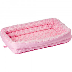 MidWest Double Bolster Pet Bed Pink - X-Small - 1 count - EPP-HY01918 | Mid West | 1952