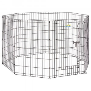 MidWest Contour Wire Exercise Pen with Door for Dogs and Pets - 36 tall - 1 count - EPP-HY02483 | Mid West | 1981"