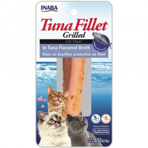 Inaba Tuna Fillet Grilled Cat Treat in Tuna Flavored Broth - 0.52 oz - EPP-INA00647 | Inaba | 1945