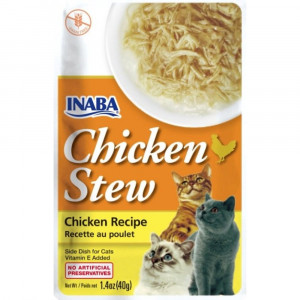 Inaba Chicken Stew Chicken Recipe Side Dish for Cats - 1.4 oz - EPP-INA71535 | Inaba | 1930