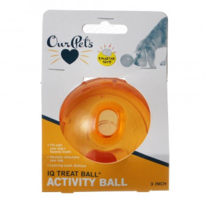 Smarter Toys IQ Treat Ball Toy - 3 Diameter Ball - EPP-OR10793 | Smarter Toys | 1736"