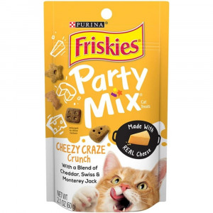 Friskies Party Mix Crunch Treats Cheezy Craze - 2.1 oz - EPP-PR57823 | Friskies | 1945