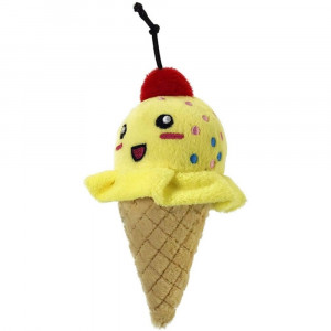 Petsport Tiny Tots Foodies Ice Cream Plush Toy Assorted Colors - 1 count - EPP-PS20470 | Petsport USA | 1736