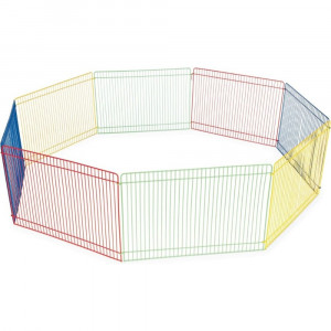 Prevue Multi-Color Small Pet Playpen for Small Pets - 1 count - EPP-PV40090 | Prevue Pet Products | 2149