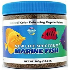 New Life Spectrum Marine Fish Food Regular Sinking Pellets - 300 g - EPP-SPC02115 | New Life Spectrum | 2046