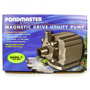 Pondmaster Pond-Mag Magnetic Drive Utility Pond Pump - Model 7 (700 GPH) - EPP-SU02527 | Pondmaster | 2106