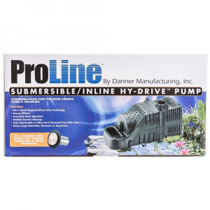 Pondmaster ProLine Submersible/Inline Hy-Drive Pump - 3,200 GPH with 20' Cord - EPP-SU02680 | Pondmaster | 2106