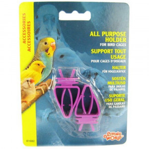 Living World All Purpose Holder for Bird Cages - Plastic - All Purpose Holder - EPP-XB1682 | Living World | 1899