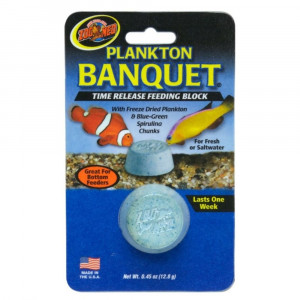 Zoo Med Plankton Banquet Fish Feeding Block - Regular - 1 Pack - EPP-ZM11110 | Zoo Med | 2051
