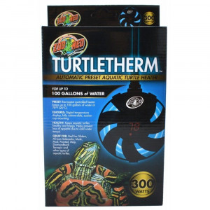 Zoo Med Turtletherm Automatic Preset Aquatic Turtle Heater - 300 Watt (Up to 100 Gallons) - EPP-ZM30353 | Zoo Med | 2128