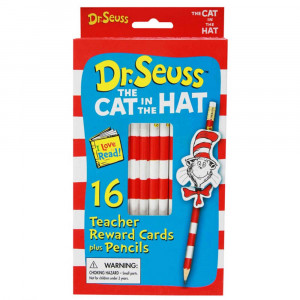 EU-610101 - Cat In The Hat Pencil Toppers in Pencils & Accessories