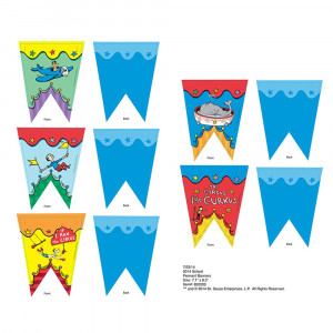 EU-822203 - Dr Seuss - If I Ran The Circus Pennant Banner in Banners