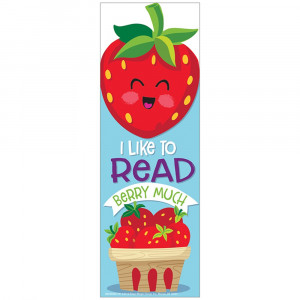 EU-834030 - Strawberry Bookmarks Scented in Bookmarks