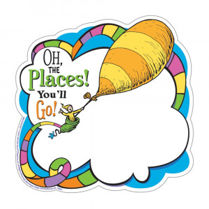 EU-841541 - Dr Seuss Oh The Places Paper Cut Outs in Accents