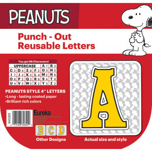 EU-845265 - Peanuts 4In Touch Class Deco Letter in General