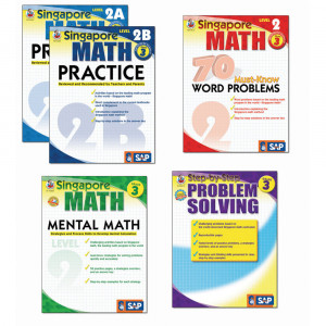 FS-704178 - Singapore Math Bundle Gr 3 in Activity Books