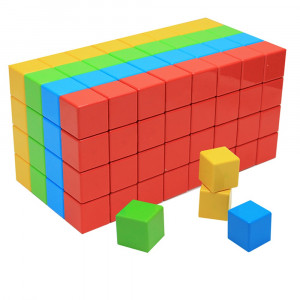 Magicube Classroom Set Bulk Pack, 128 Blocks Recycled - GMW158 | Geomagworld Usa Inc | Blocks & Construction Play
