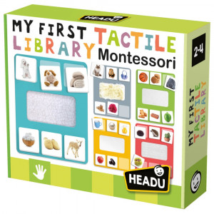Montessori My First Tactile Library - HDUMU54341 | Headu Usa Llc | Sensory Development