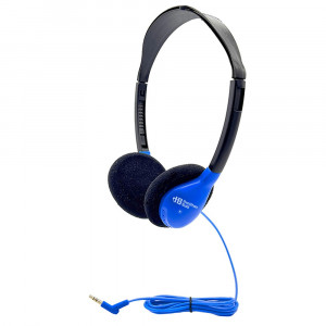 Personal On-Ear Stereo Headphone, Blue - HECHA2BLU | Hamilton Electronics Vcom | Headphones