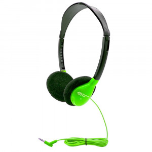 Personal On-Ear Stereo Headphone, Green - HECHA2GRN | Hamilton Electronics Vcom | Headphones