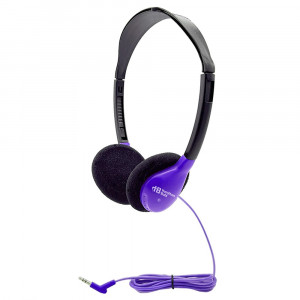 Personal On-Ear Stereo Headphone, Purple - HECHA2PPL | Hamilton Electronics Vcom | Headphones