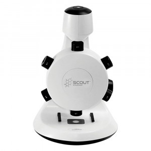Scout Digital Microscope - STEM Microscope with Six Magnification Lenses - HECSCT18 | Hamilton Electronics Vcom | Microscopes